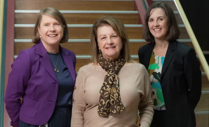 Cathy Said and Rosa Cursio-Barcham and Emily Ramage