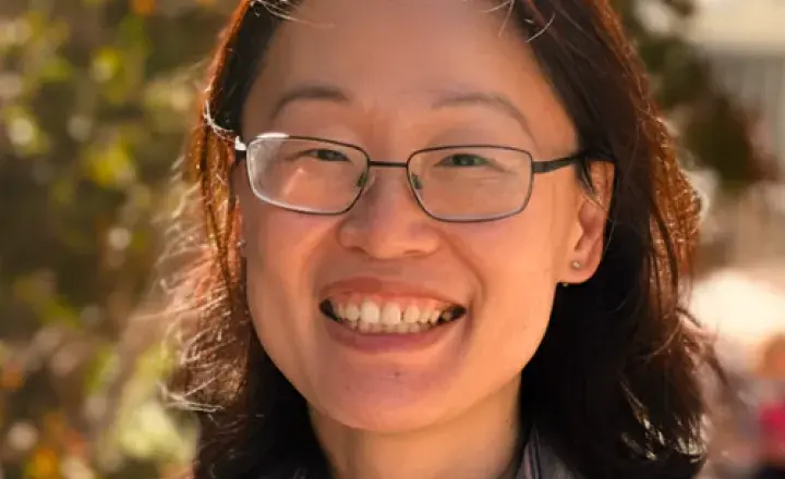 Dr Sophie Lee smiling at the camera