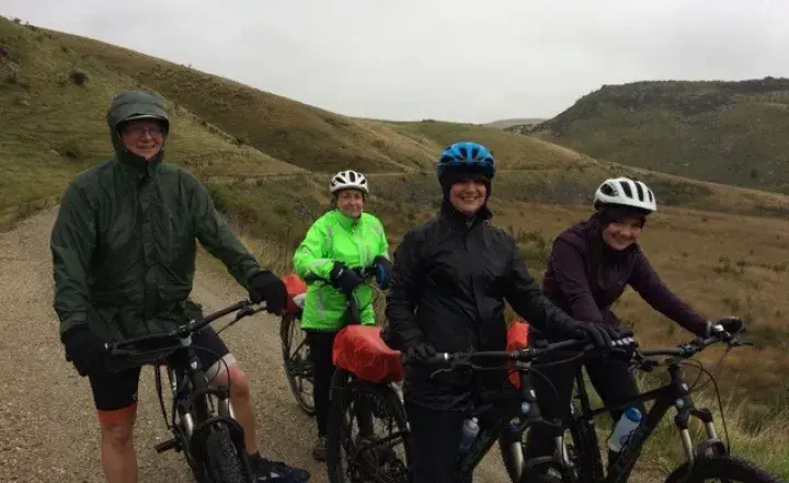 Cycling for a cause