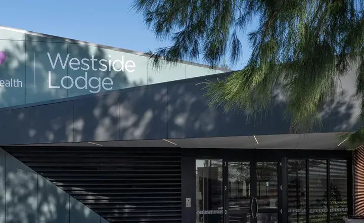 Exterior of Westside Lodge
