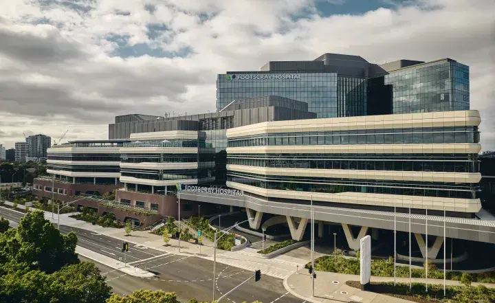 Footscray Hospital external shot