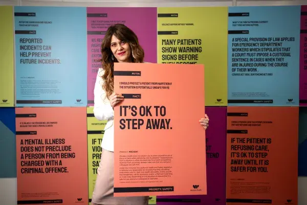 Western Health Dr Elisa Ilarda, Operations Manager, Occupational Violence and Aggression (OVA) Prevention.