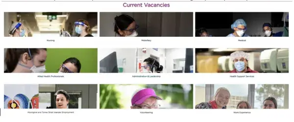 Step 2 Explore current vacancies